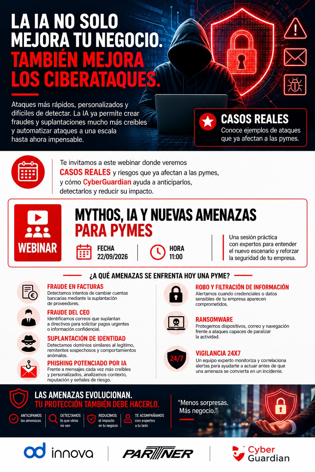 Webinar: Mythos, IA y nuevas amenazas para pymes